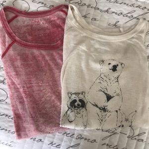 •2 FOR $10• American Eagle PJ Tops